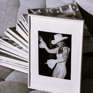 A4 Glitter photo