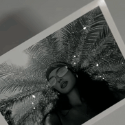 10x15 cm glitter photo