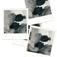 10x15 cm glitter photo