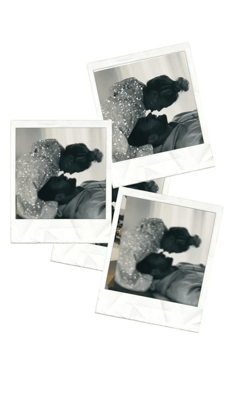 10x15 cm glitter photo