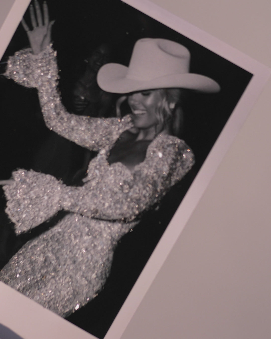 Custom Sparkling Glitter Framed photo - Polaroid – ICYPIC